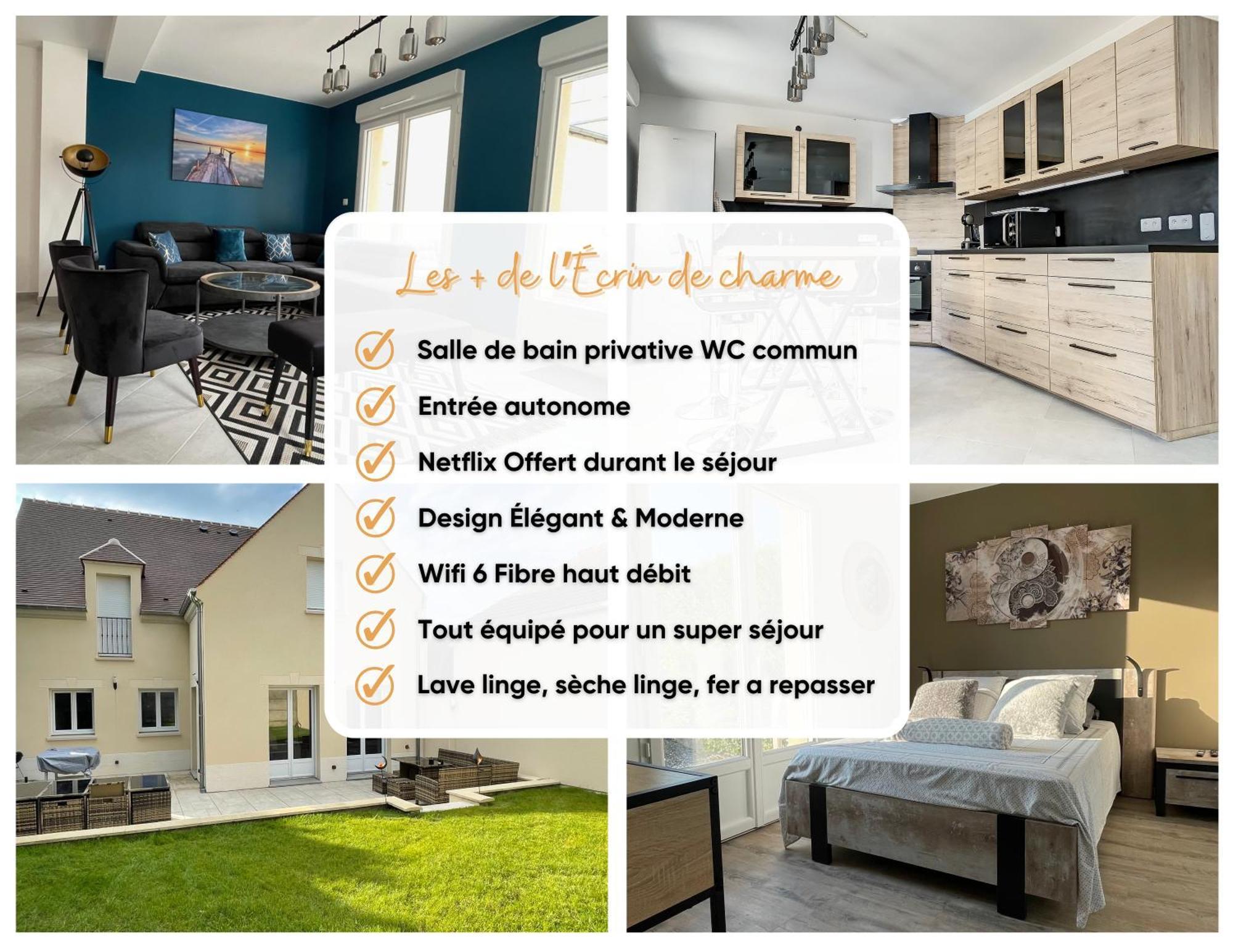 Chambre Serenite Dans Maison Au Calme Compiègne Dış mekan fotoğraf